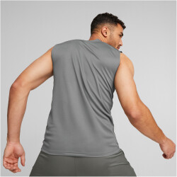 PUMA teamCUP ärmelloses Trainingsshirt Herren 13 - flat medium gray S