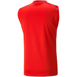 PUMA teamCUP ärmelloses Trainingsshirt Herren 01 - PUMA red XL