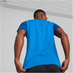 PUMA teamCUP Trainingsshirt Herren 02 - electric blue lemonade S