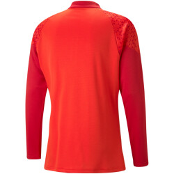 PUMA teamCUP Training 1/4-Zip Top Herren 01 - PUMA red S