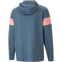 PUMA Mattr Colorblock Hoodie Herren 05 - evening sky/flamingo pink L