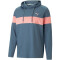 PUMA Mattr Colorblock Hoodie Herren 05 - evening sky/flamingo pink L