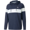 PUMA Mattr Colorblock Hoodie Herren 02 - navy blazer/bright white XS