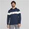PUMA Mattr Colorblock Hoodie Herren 02 - navy blazer/bright white XS