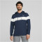PUMA Mattr Colorblock Hoodie Herren 02 - navy blazer/bright white L