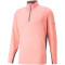 PUMA Gamer Golf 1/4-Zip Herren 41 - flamingo pink/quiet shade M
