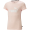 PUMA Essentials Logo T-Shirt M&auml;dchen 66 - rose dust 152