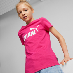 PUMA Essentials Logo T-Shirt Mädchen 64 - orchid...