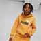 PUMA Ess+ Metallic 2 Col Big Logo Fleece-Hoodie Jungen 30 - desert clay 140