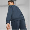 PUMA Ess+ Metallic 2 Col Big Logo Crew Fleece-Sweatshirt Jungen 16 - dark night 176