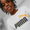 PUMA Ess+ Metallic 2 Col Logo T-Shirt Jungen 59 - PUMA white/desert glay 140