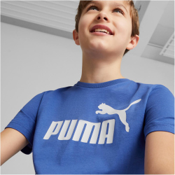 PUMA Essentials Logo T-Shirt Jungen 92 - royal sapphire 140