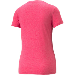 PUMA Essentials Logo Heather T-Shirt Damen 96 - orchid...