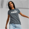 PUMA Essentials Logo Heather T-Shirt Damen 92 - dark night M