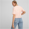 PUMA Essentials Cropped Logo T-Shirt Damen 96 - rose dust XS