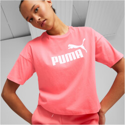 PUMA Essentials Cropped Logo T-Shirt Damen 91 - loveable S