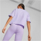 PUMA Essentials Cropped Logo T-Shirt Damen 70 - vivid violet XS