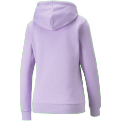 PUMA Essentials Logo Fleece Hoodie Damen 93 - vivid violet XS