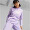 PUMA Essentials Logo Fleece Hoodie Damen 93 - vivid violet XS