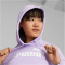PUMA Essentials Logo Fleece Hoodie Damen 93 - vivid violet XS