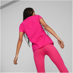 PUMA Essentials Logo T-Shirt Damen 96 - orchid shadow S