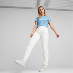 PUMA Essentials Logo T-Shirt Damen 62 - day dream M