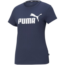 PUMA Essentials Logo T-Shirt Damen 06 - peacoat S