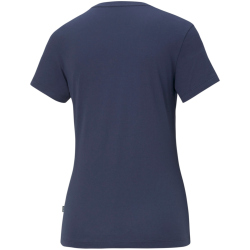 PUMA Essentials Logo T-Shirt Damen 06 - peacoat S
