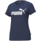 PUMA Essentials Logo T-Shirt Damen 06 - peacoat S