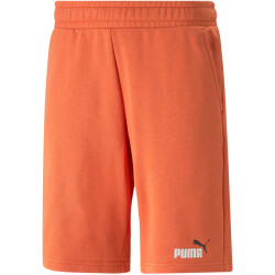 PUMA Ess+ Metallic 2 Col Sweatshorts 10 94 - chili powder S