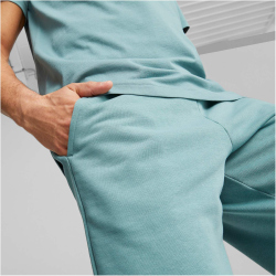 PUMA Ess+ Metallic 2 Col Sweatshorts 10 85 - adriatic XXL