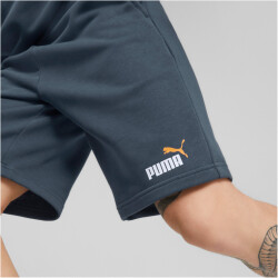PUMA Ess+ Metallic 2 Col Sweatshorts 10 15 - dark night XXL