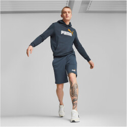 PUMA Ess+ Metallic 2 Col Sweatshorts 10 15 - dark night XXL