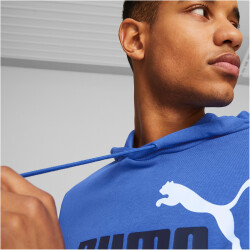 PUMA Ess+ Metallic 2 Col Big Logo Terry-Hoodie 92 - royal sapphire L
