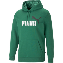 PUMA Ess+ Metallic 2 Col Big Logo Terry-Hoodie 37 - vine 3XL