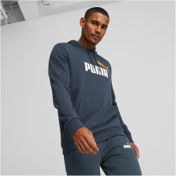 PUMA Ess+ Metallic 2 Col Big Logo Terry-Hoodie 15 - dark...