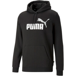 PUMA Ess+ Metallic 2 Col Big Logo Fleece-Hoodie Herren 61...