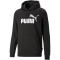 PUMA Ess+ Metallic 2 Col Big Logo Fleece-Hoodie Herren 61 - PUMA black/PUMA white 3XL