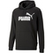 PUMA Ess+ Metallic 2 Col Big Logo Fleece-Hoodie Herren 61 - puma black/puma white 4XL
