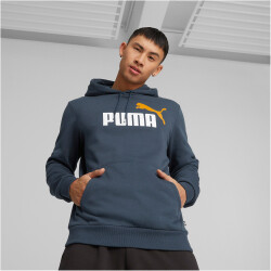 PUMA Ess+ Metallic 2 Col Big Logo Fleece-Hoodie Herren 15...