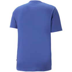 PUMA Ess+ Metallic 2 Col Logo T-Shirt Herren 92 - royal sapphire S