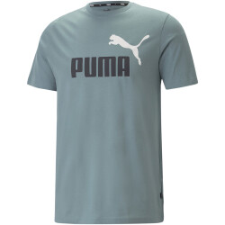 PUMA Ess+ Metallic 2 Col Logo T-Shirt Herren 85 -...