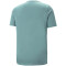 PUMA Ess+ Metallic 2 Col Logo T-Shirt Herren 85 - adriatic XXL