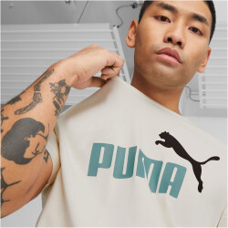 PUMA Ess+ Metallic 2 Col Logo T-Shirt Herren 65 -...
