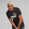 PUMA Ess+ Metallic 2 Col Logo T-Shirt Herren 61 - PUMA black/white XXL