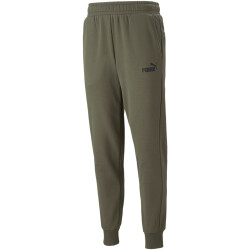 PUMA Essentials Logo Fleece-Jogginghose Herren 36 - green...