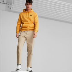 PUMA Essentials Small Logo Fleece-Hoodie Herren 27 - desert clay M
