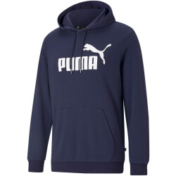 PUMA Essentials Big Logo Terry-Hoodie Herren 06 - peacoat S