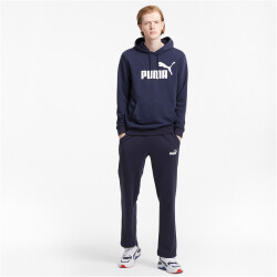 PUMA Essentials Big Logo Terry-Hoodie Herren 06 - peacoat S