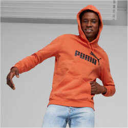 PUMA Essentials Big Logo Fleece-Hoodie Herren 94 - chili...